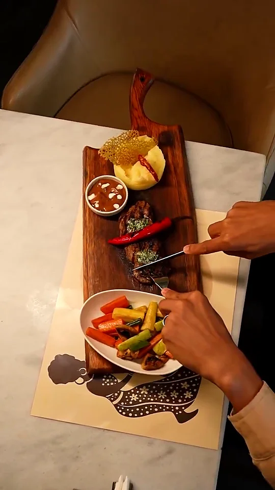 Konga Lounge — Food reel
